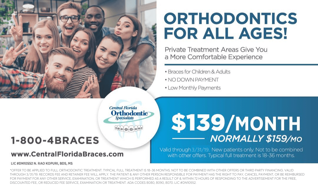 braces in central florida, orthodontist in central florida, braces discount, orlando braces